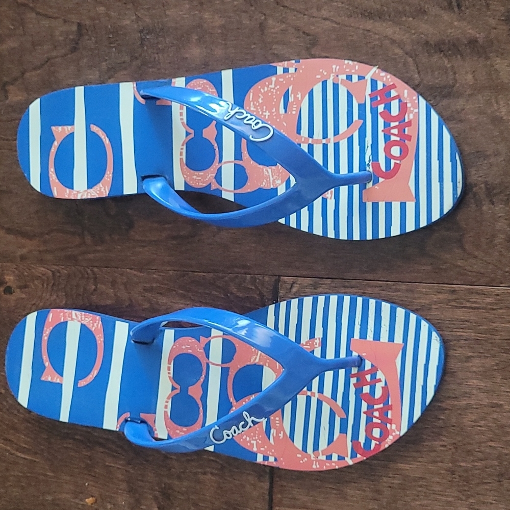 Coach Flip Flops